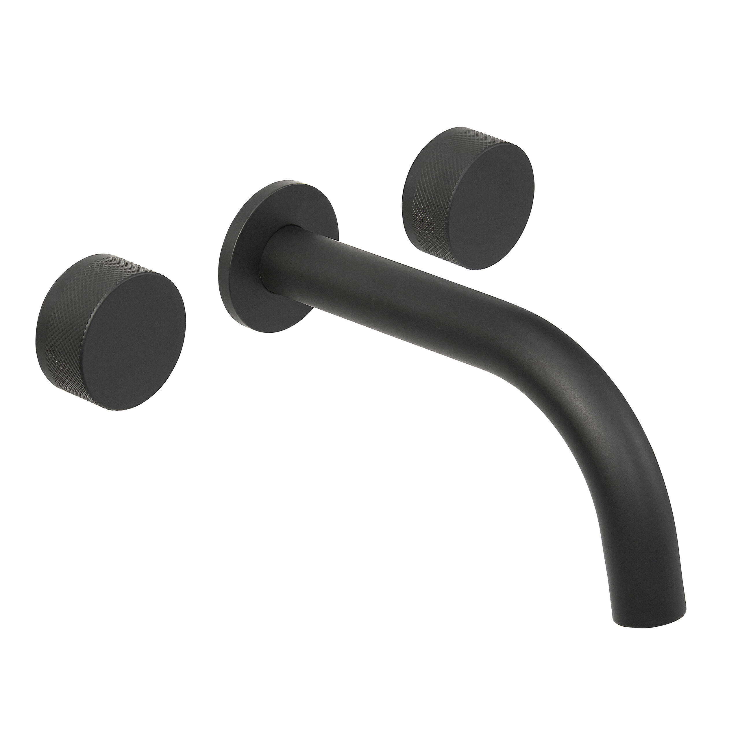 Griferia lavatorio pared Peirano Fabric negro – Marash